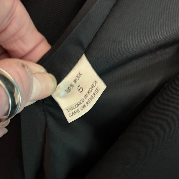 Tahari Black Tailored trenchcoat dress - Picture 3 of 9